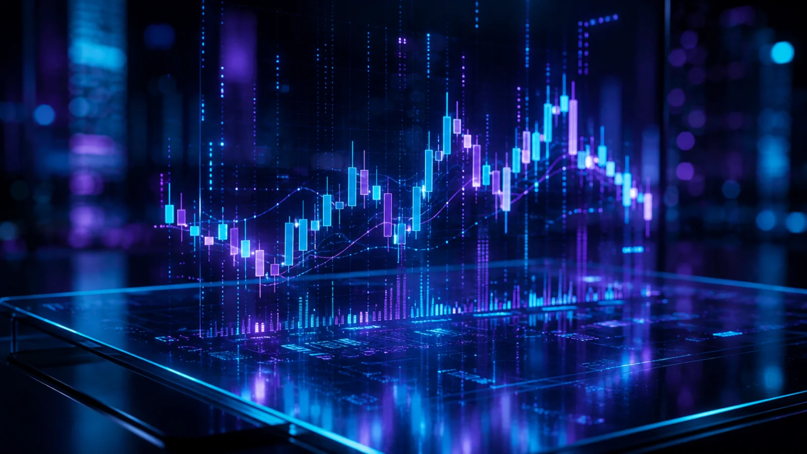 Trading-Bot-Visualisierung mit Marktdaten